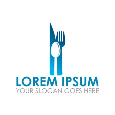 Restoran vektörü, mutfak logosu vektörü