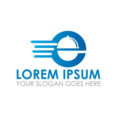 Fast food vektörü, restoran logosu