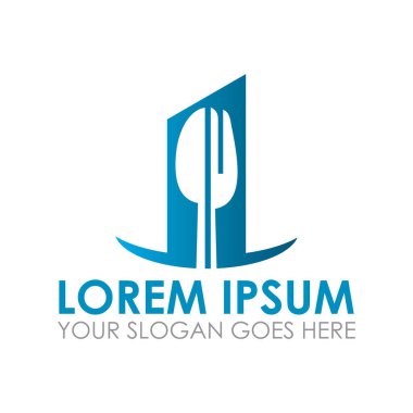 Restoran vektörü, kafe logo vektörü