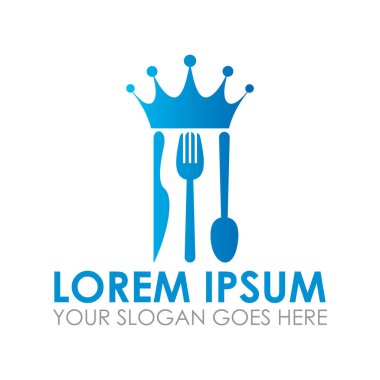 King food vektörü, restoran logosu