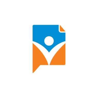 Sağlıklı eğitim logosu, tıbbi belge logosu