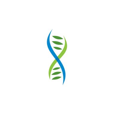 DNA sağlıklı logo, DNA doğa logosu