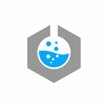 Laboratuvar logosu, akıllı laboratuvar logosu.