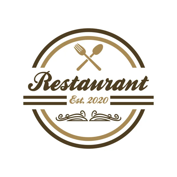 Restaurant Vector Food Logo Vector — 图库矢量图片