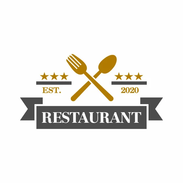 Restaurant Vector Food Logo Vector — Wektor stockowy
