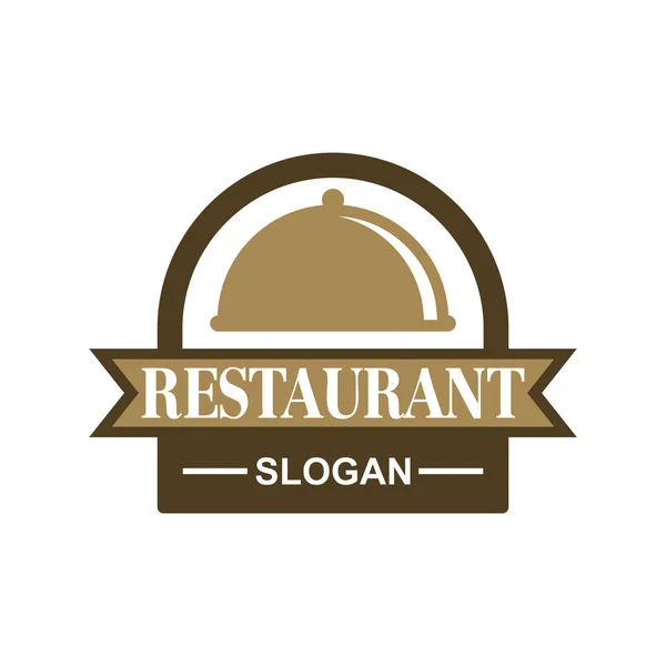 Restaurant Vecteur Vecteur Logo Alimentaire — Image vectorielle