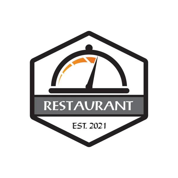 Delivery Logo Restaurant Logo Vector — Wektor stockowy