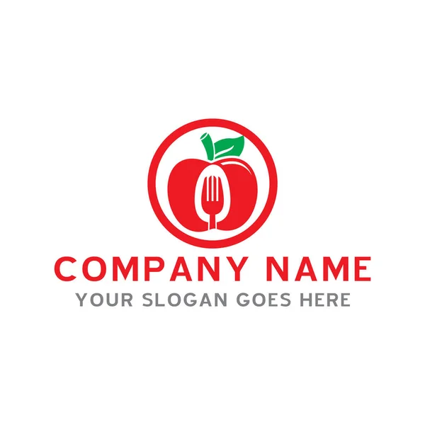 Restaurant Logo Food Logo Vector — Wektor stockowy