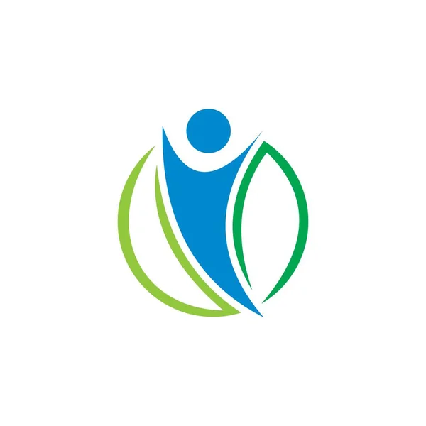 Healthy Care Logo Medical Care Logo — Stockvektor