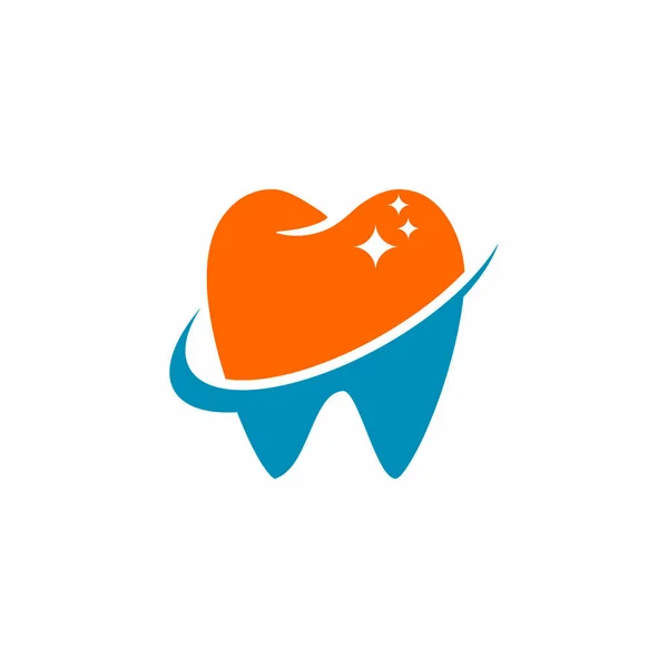 Logo Dentysty Logo Kliniki Stomatologicznej — Wektor stockowy