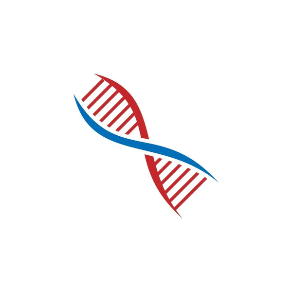 Logo Dna Vecteur Logo Génétique — Image vectorielle