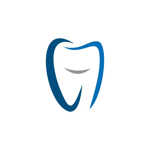 Dentist Logo Clinic Dental Logo — Vetor de Stock