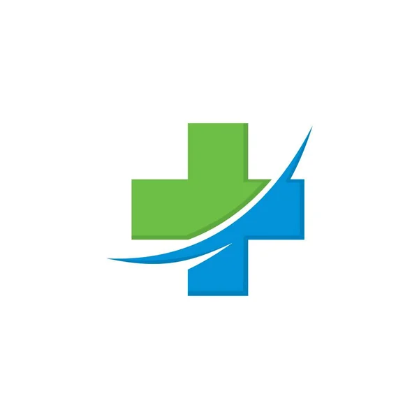 Logo Médical Logo Des Soins Santé — Image vectorielle