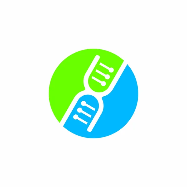 Logo Sain Dna Logo Soin Dna — Image vectorielle
