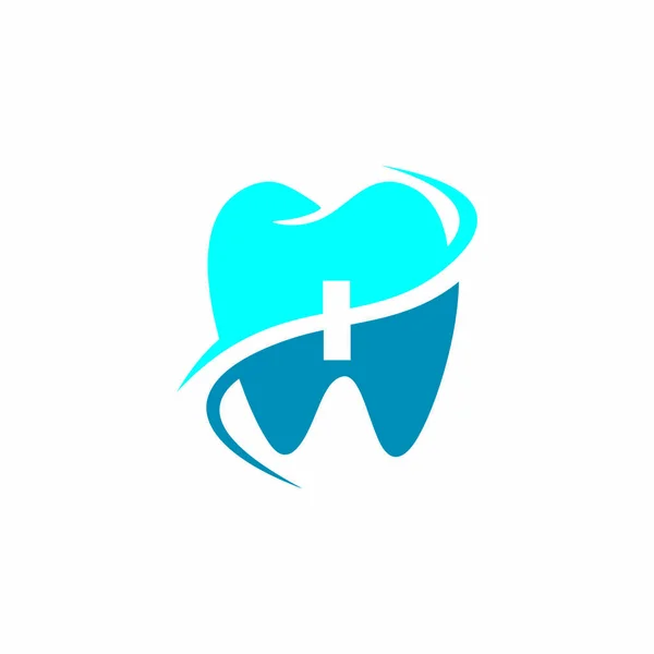Logo Opieki Stomatologicznej Logo Kliniki Dentystycznej — Wektor stockowy