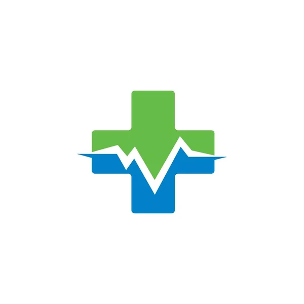 Медицинский Логотип Логотип Медицинской Помощи — стоковый вектор