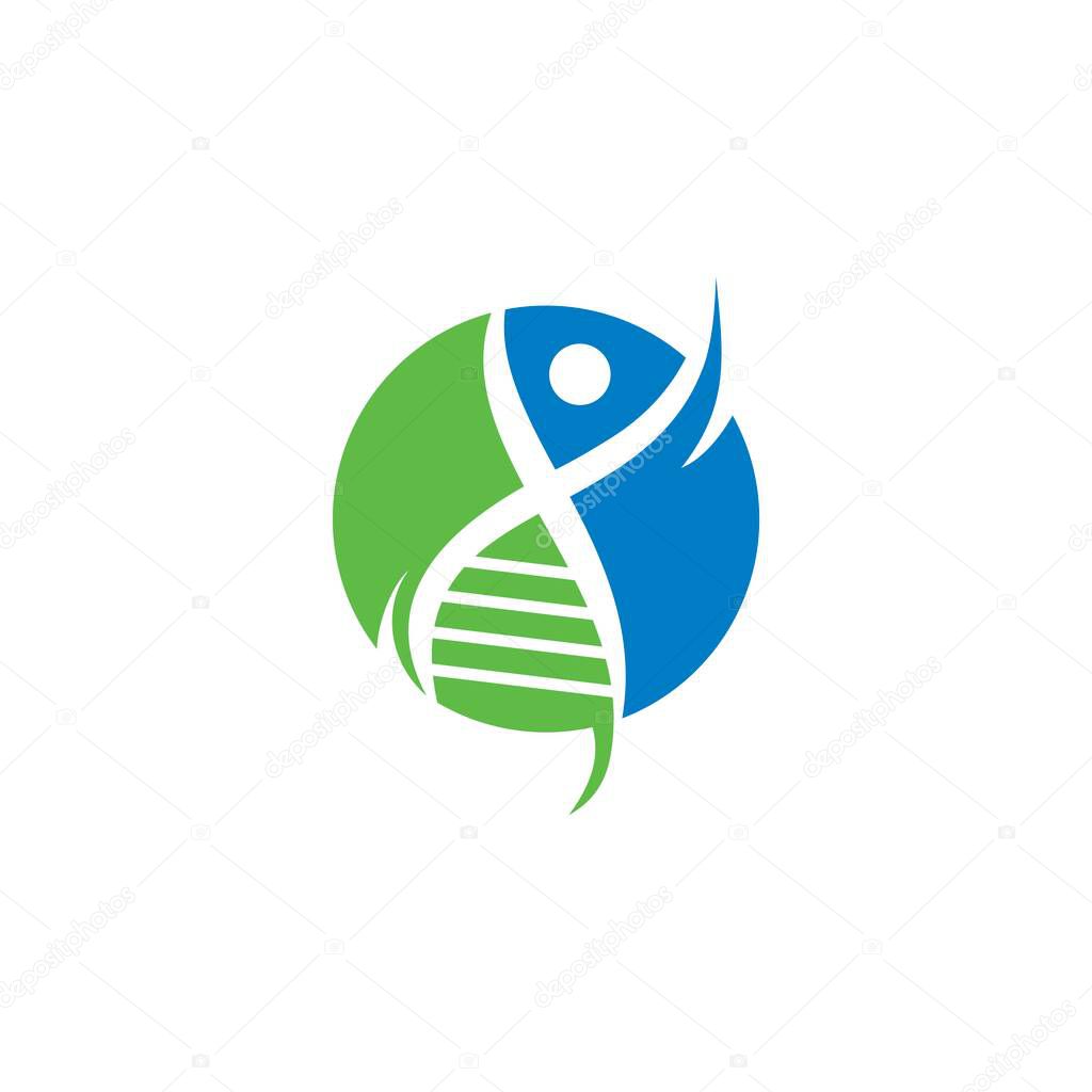 Dna healthy logo , dna care logo