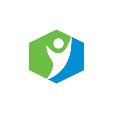 Sağlıklı logo, sağlıklı logo vektörü