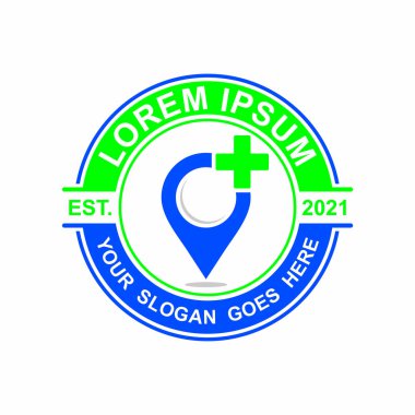 pin tıbbi logosu, tıbbi logo