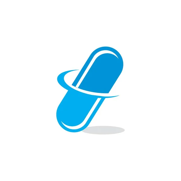 Drug Logo Health Logo Vector — стоковий вектор