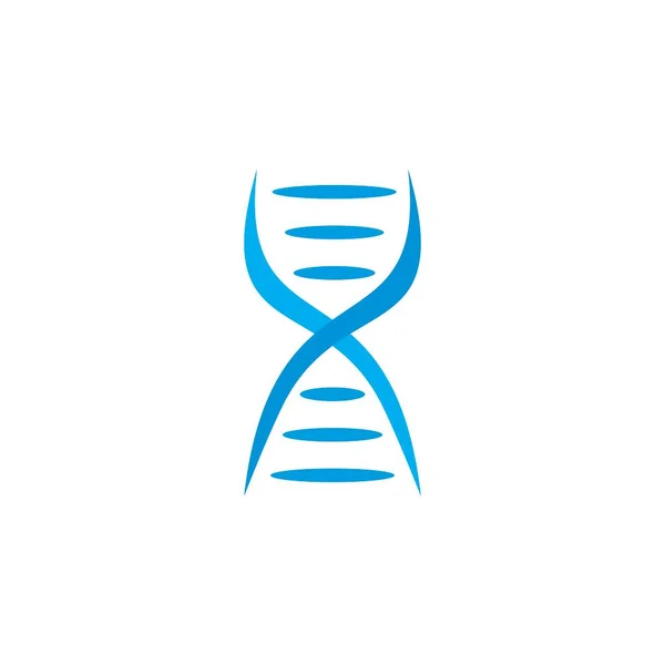 Genetic Logo Spiral Logo Vector — Stock Vector