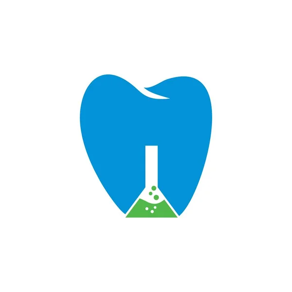 Abstract Dental Vector Medical Logo — Vetor de Stock