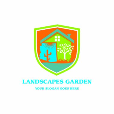 Bahçe düzenleme logosu, bahçıvan logosu