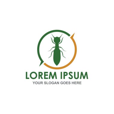 pest kontrol logo vektör resmi