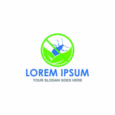 haşere kontrol vektörü, doğa haşere logosu
