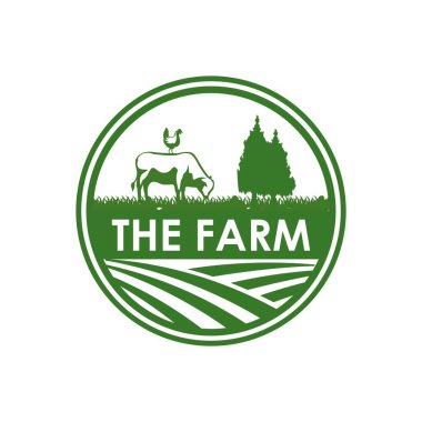 tarım vektörü, tarım logosu vektörü