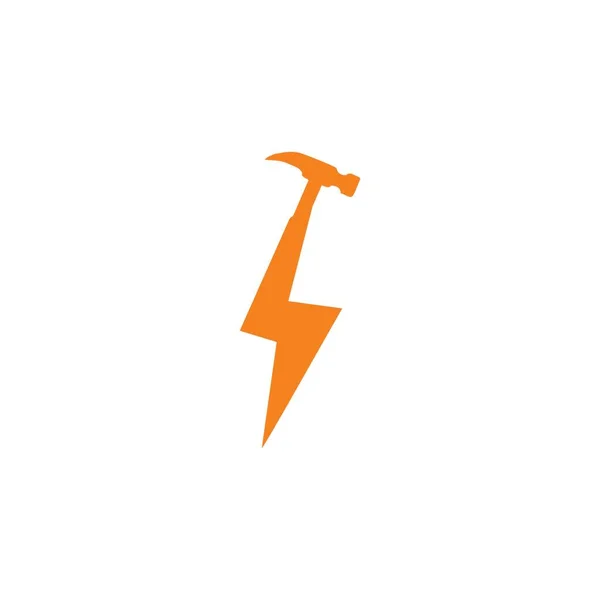 Flitserreparatie Logo Abstract Lichtlogo — Stockvector