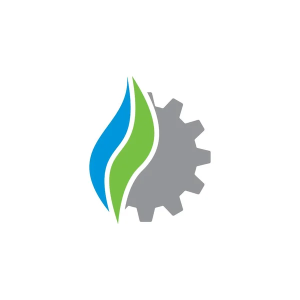 Power Industry Logo Energy Logo — Stock Vector