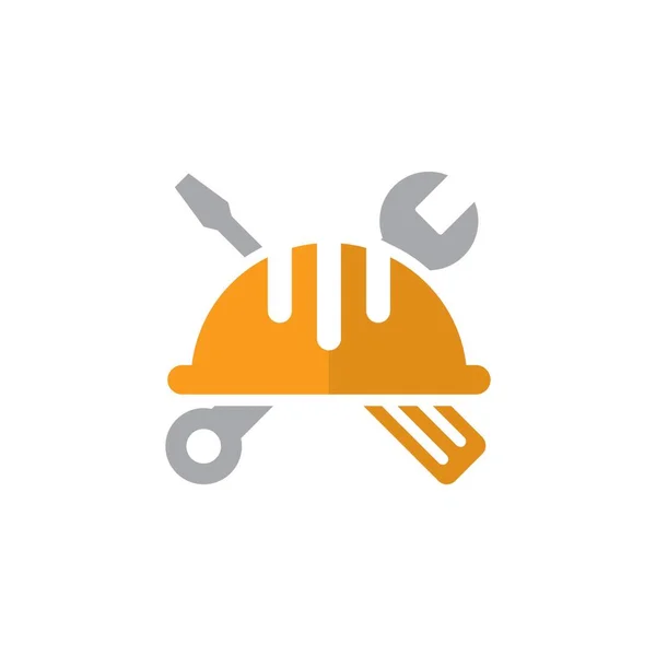 Résumé Vecteur Professionnel Logo Industrie — Image vectorielle
