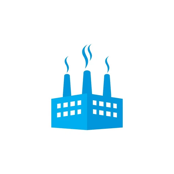Vettore Astratto Della Raffineria Logo Dell Industria — Vettoriale Stock
