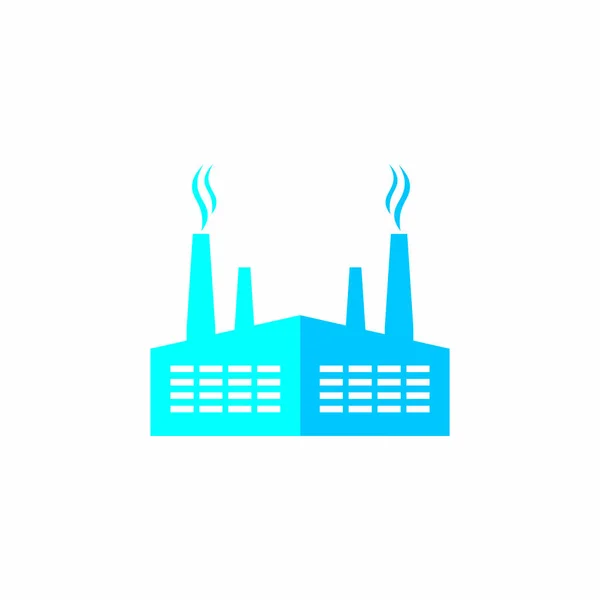 Abstrakt Station Vector Industry Logo — Stockový vektor