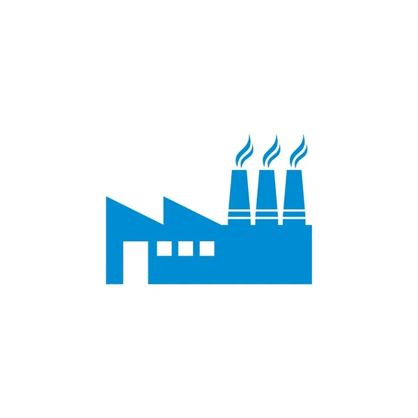 Vettore Astratto Fabbricazione Logo Dell Industria — Vettoriale Stock
