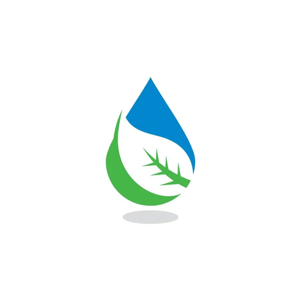 Abstract Energy Vector Nature Logo — 스톡 벡터