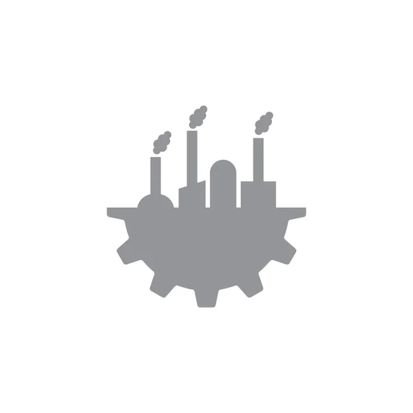Factory Vector Industry Logo Vector — Stockvektor