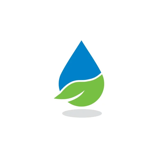 Abstract Water Vector Nature Logo — 스톡 벡터