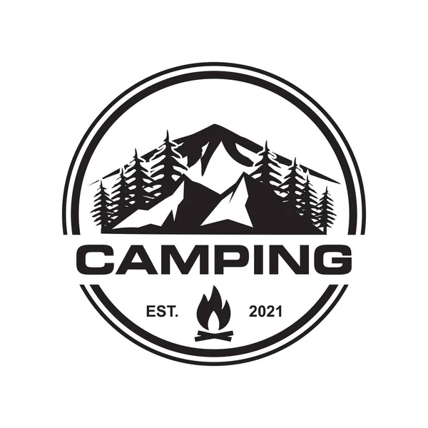 Camping vector logo Stock Photos, Royalty Free Camping vector logo ...