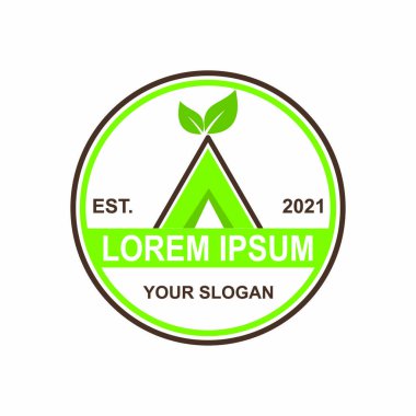 Kamp Logosu, Macera Logosu Vektörü