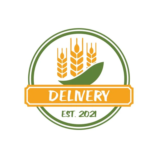 Agriculture Logo Natural Logo Vector — 스톡 벡터