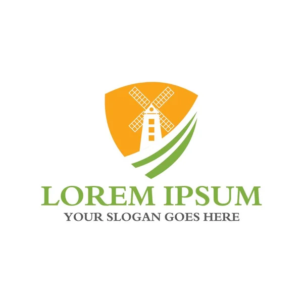 Tarım Logosu Tarım Logosu Vektörü — Stok Vektör