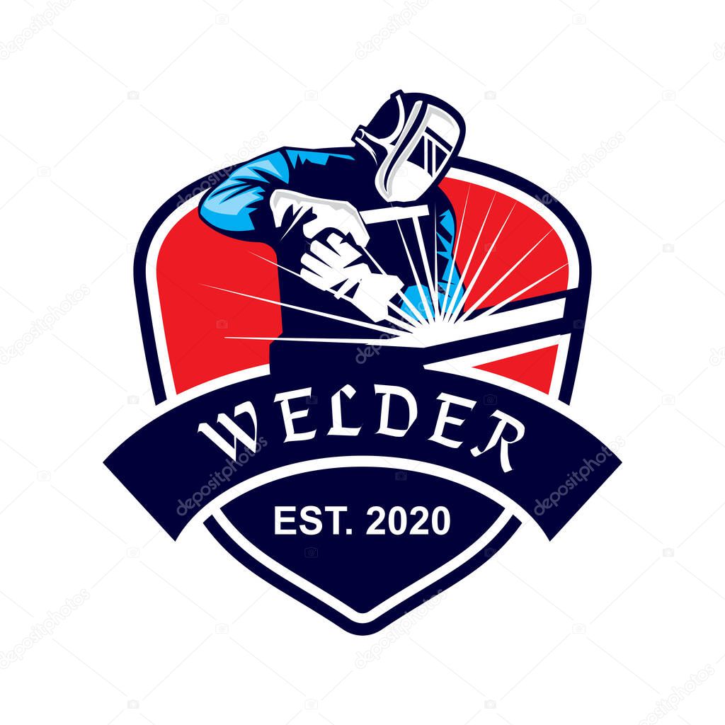welder logo , industry logo