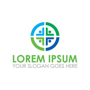 insanlar vektör, aile logo vektörü