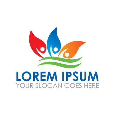 takım çalışması vektörü, sosyal logo vektörü