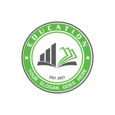 muhasebe vektörü, finans kitabı logosu