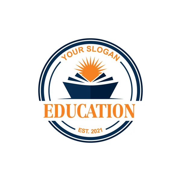 University Vector Education Logo Vector — стоковый вектор