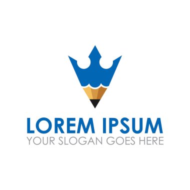 kalem kralı vektörü, üniversite logosu