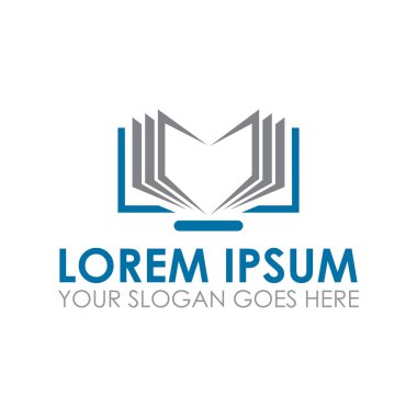 kitap vektörü, üniversite logo vektörü